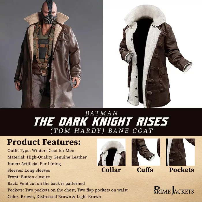 Batman The Dark Knight Rises (Tom Hardy) Bane Coat