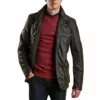 Daniel Craig Veste Barbour Skyfall Leather Jacket