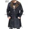 Officer-K-Blade-Runner-2049-Brown-Leather-Fur-Coat
