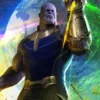 Avengers Infinity War Thanos Leather Vest Costume
