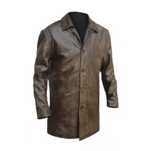 distressed-mens-brown-leather-blazer-jacket