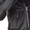 Black Leather Arnold Terminator 2 Jacket