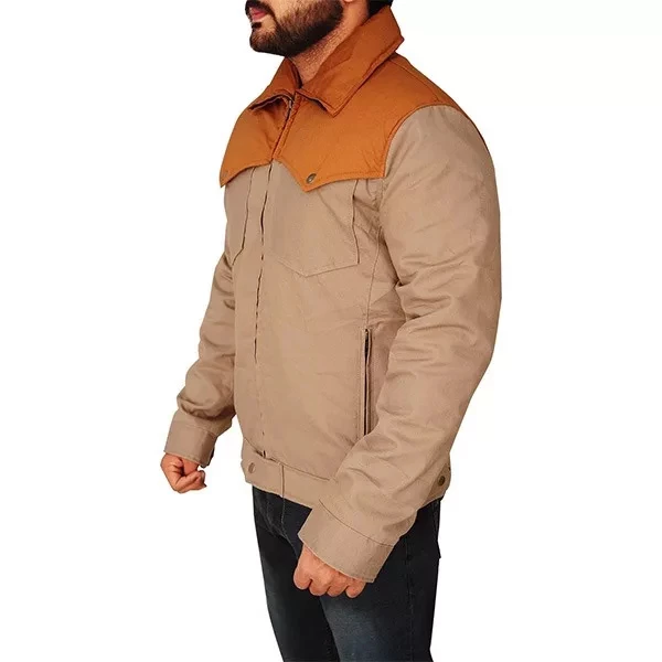 Kevin-Costner-brown-Jacket