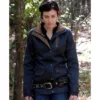 Lauren Coha The Walking Dead Season 8 Maggie Greene Denim Jacket