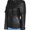 Helen Magnus Black Leather Jacket