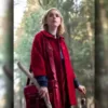 Chilling Adventures Red Wool Coat