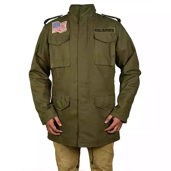 John Rambo First Blood Jacket M65 Commando US Army Jacket