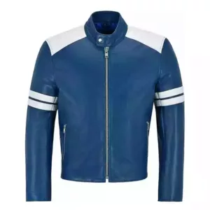 men-blue-biker-jacket-with-white-stripes