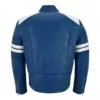 men-blue-leather-white-stripes-jacket