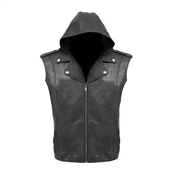 Black-D-Generation-Leather-Hoodie-Vest