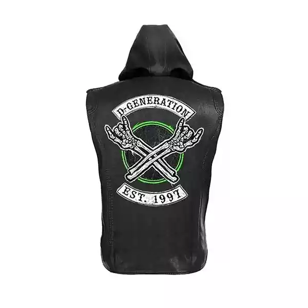 Black-DX-Logo-Leather-Hoodie-Vest