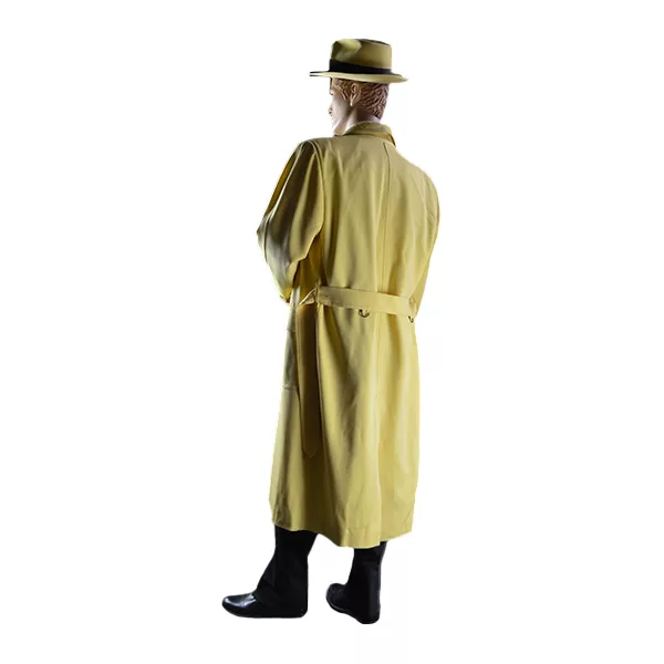 Dick Tracy Warren Beatty Yellow Wool Coat