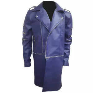 Adam-Lambert-Purple-Leather-Coat-2