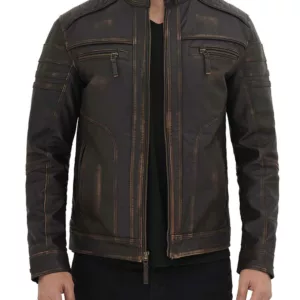 mens-distressed-brown-leather-jacket