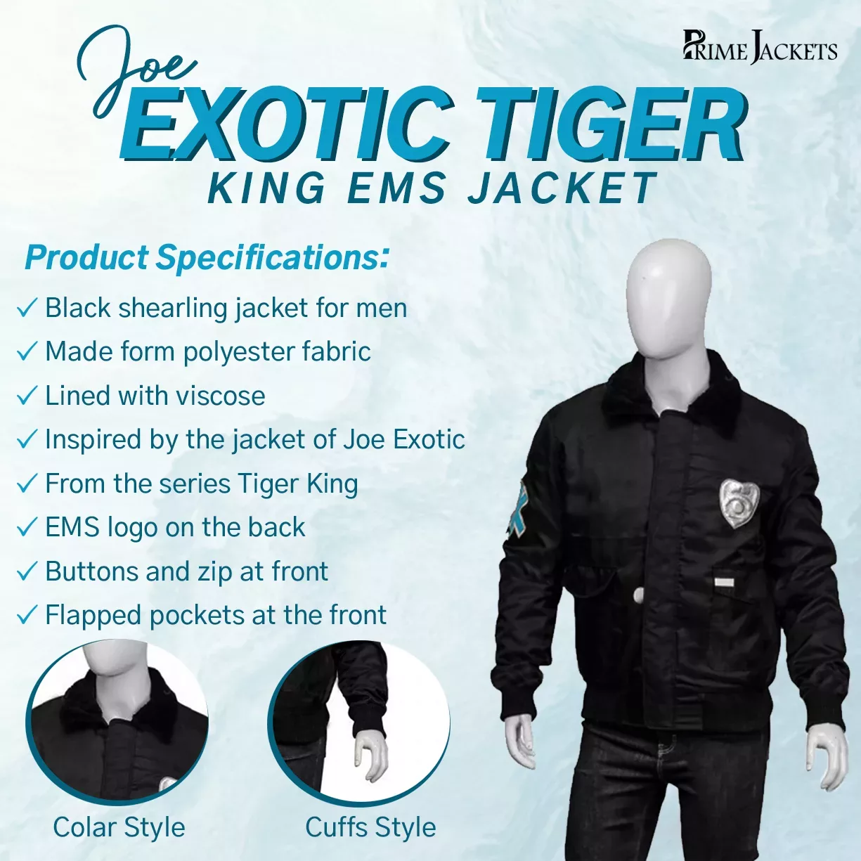 Joe Exotic Tiger King EMS Jacket