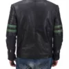 Vintage-Black-Leather-Green-Motorcycle-Jackets-For-Men