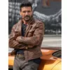 Frank Grillo Boss Level (Roy Pulver) Leather Jacket