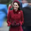 Princess Kate Middleton Red Coat