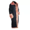 Yahya Abdul Mateen (Anthony McCoy) Fur Candyman Long Jacket Coat