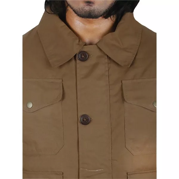 Yellowstone Brown Cotton Jacket