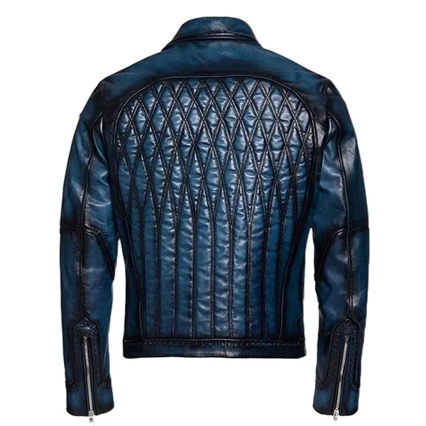 Chiron Leather Mens Bugatti Jacket
