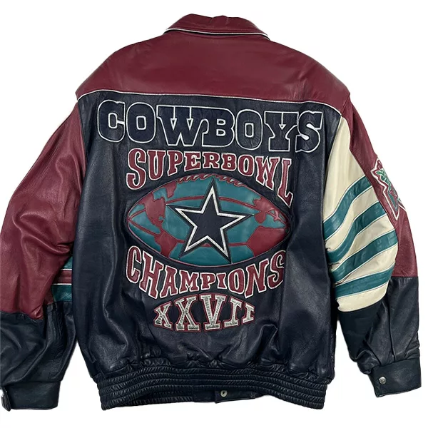 Jeff Hamilton Dallas Cowboy Leather jacket