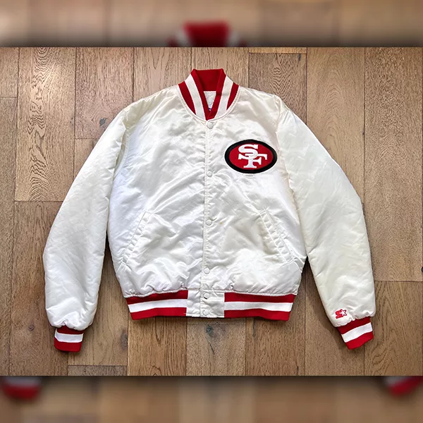 San Francisco 49ers White Jacket