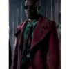 The Matrix Resurrections Yahya Abdul-Mateen II Morpheus Pink Coat