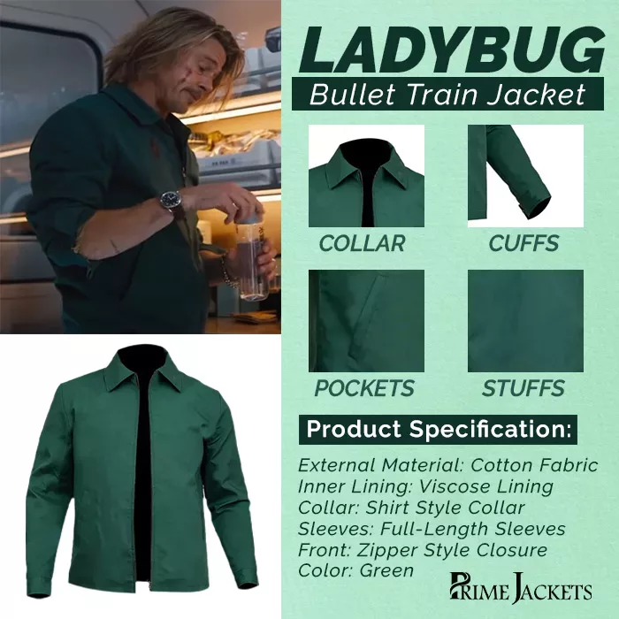 Ladybug Bullet Train Jacket