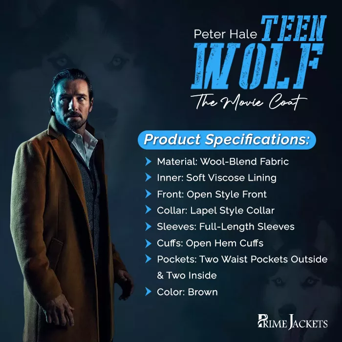 Peter Hale Teen Wolf The Movie Coat