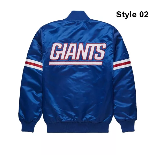 vintage ny giants starter jacket