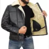 B3 Shearling Sheepskin Leather Jacket