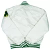 White Satin Boston Celtics Jacket