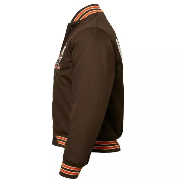 retro vintage brown jacket