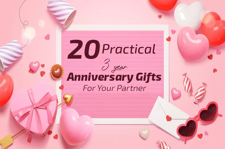 20 Practical 3rd Anniversary Gifts For Your Partner