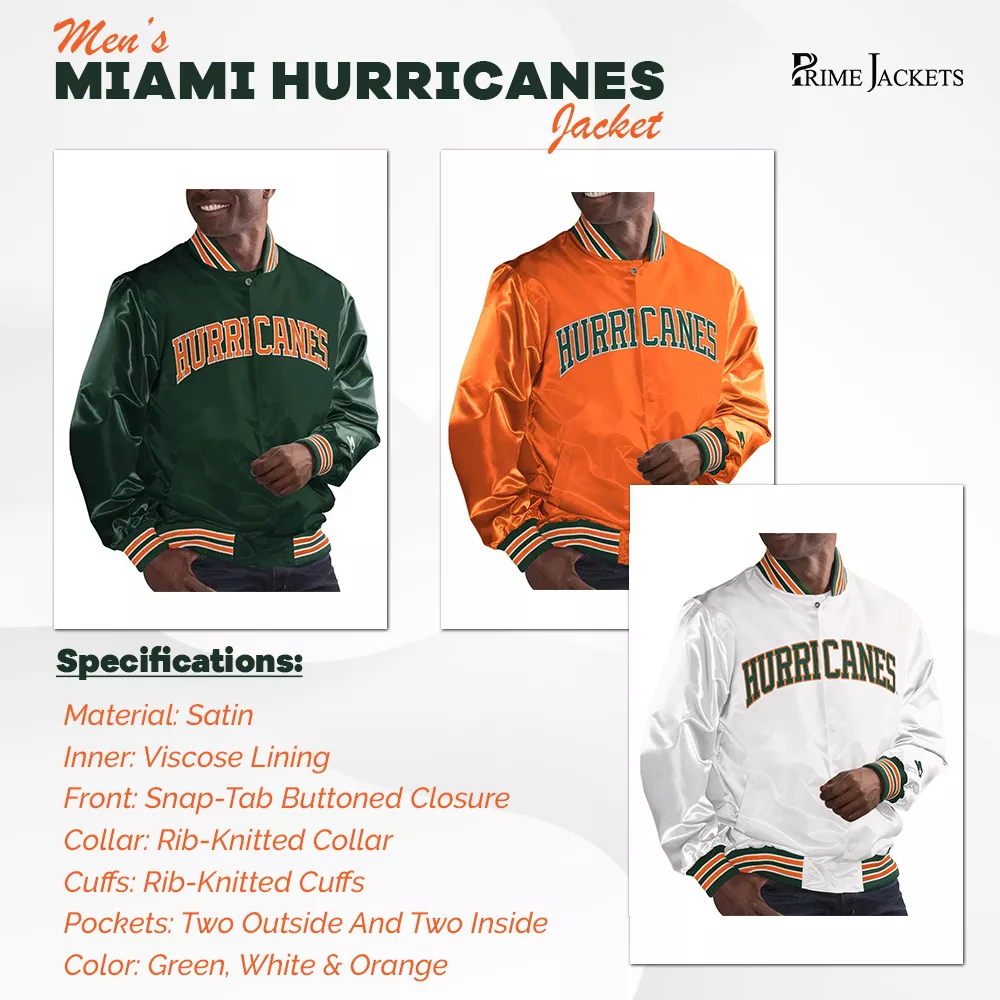 Men’s Miami Hurricanes Jacket