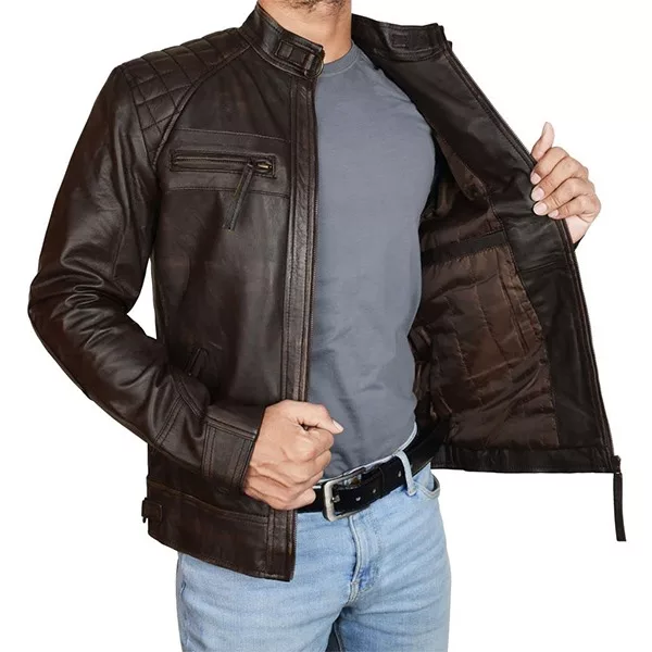 mens-black-leather-quilted-jacket