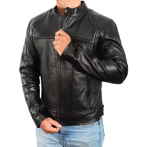 mens-black-racer-leather-jacket