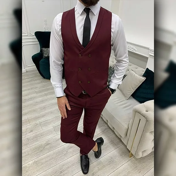 slim-fit-burgundy-3-piece-wedding-suit-men