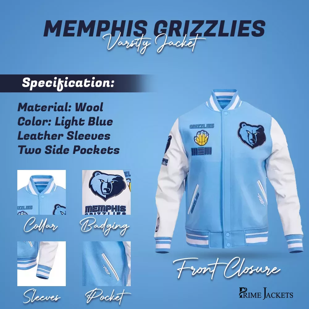Memphis Grizzlies Varsity Jacket