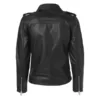 Women Motorcycle Jacket In Black
