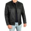 black-biker-motorcycle-sheepskin-leather-jacket