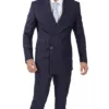 Dark Blue Double Breasted Suit