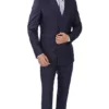 Dark Blue Double Breasted Suit for Men