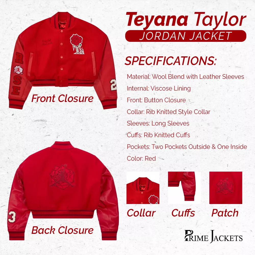 Teyana Taylor Jordan Jacket
