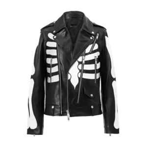 Axl Rose Skeleton Leather Jacket
