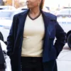 Queen Latifah The Equalizer S03 Robyn McCall Blue Wool Coat