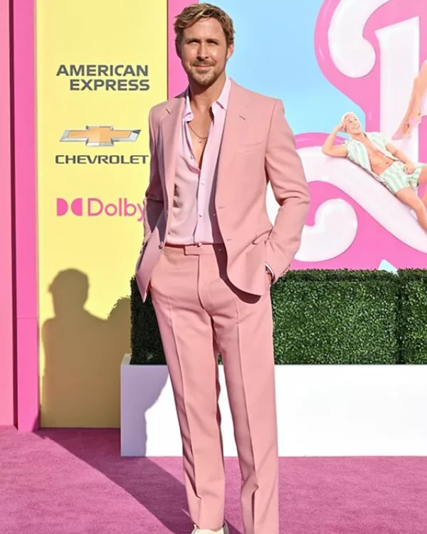Ryan Gosling Barbie LA Premiere Suit
