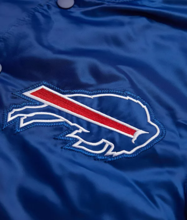 Buffalo Bills Royal Blue Satin Jacket