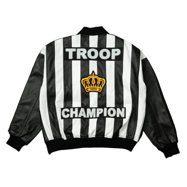 LL Cool J Troop Champion Leather Jacket